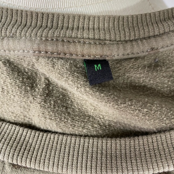 Sweatshirt w raised felt like artsy abstract weekend urban european medium. - Picture 3 of 6